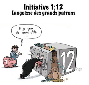 1:12, initiative, coffres, justice, salaires, Suisse, capitalisme, partage de la richesse