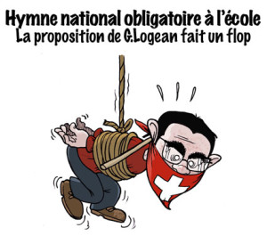 Gregory Logean, UDC, Valais, Hymne national, Héremence, extrême droite