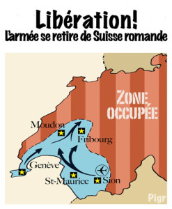 Armée suisse, Sion, retrait, budget, place d'arme, Suisse romande, Genève, Moudon, Fribourg, St-Maurice, Occupée, zone