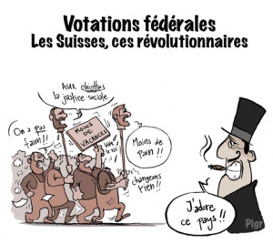 Suisses, révolution, patrons, révoltes, paix du travail