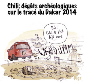 Paris-Dakar, archéologie, Nasca, Argentine, Chili, rally