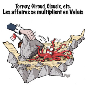 Mafia, Valais, Réseau, Pieuvre, PDC, clans, Vigousse
