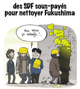 Fukushima, SDF, centrale nucléaire, travail, Japon