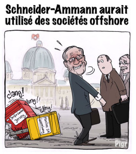 Schneider-Ammann, Ueil Maurer, Conseil fédéral, Boîtes aux lettres, casserolles