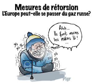 Europe, Russie, Gaz, rétorsions